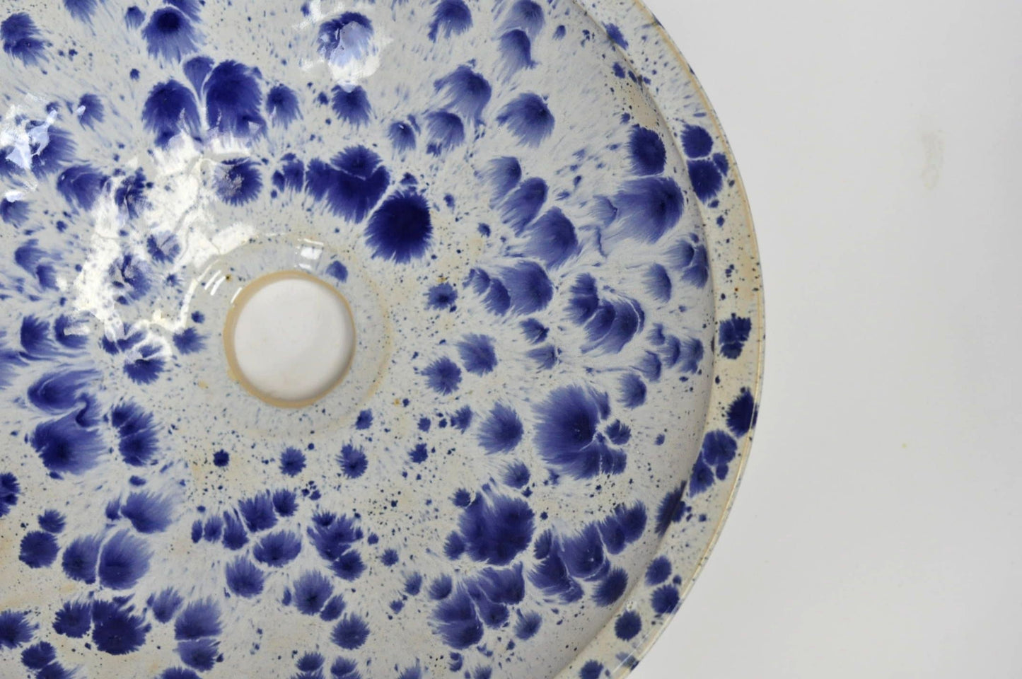 Handmade Bathroom sink Waschbecken Lavabo Sink Bowl - Arctic Ø35 cm