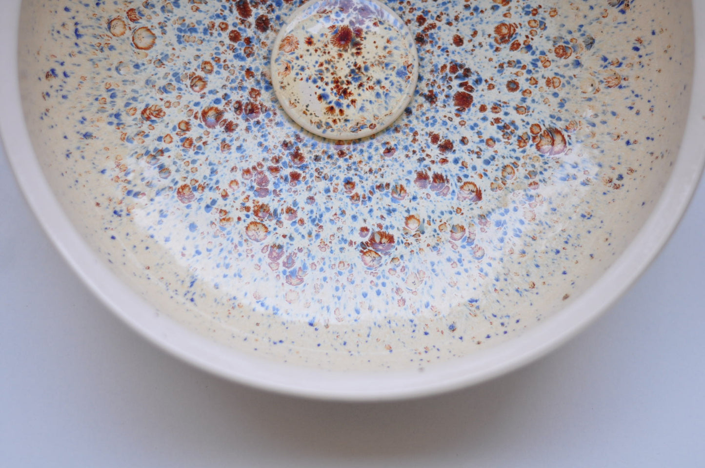 Ceramic sink-Bathroom sink-Vessel Sink-Waschbecken - Birds Egg Ø33 cm