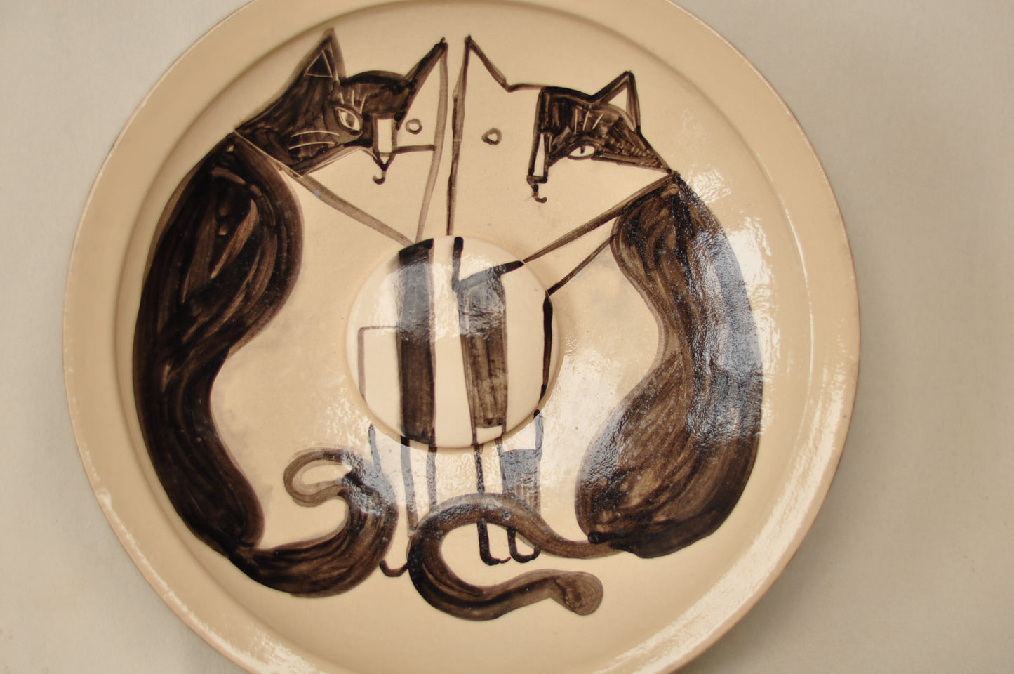 Bathroom Sink - Ø 33 cm 2 cats