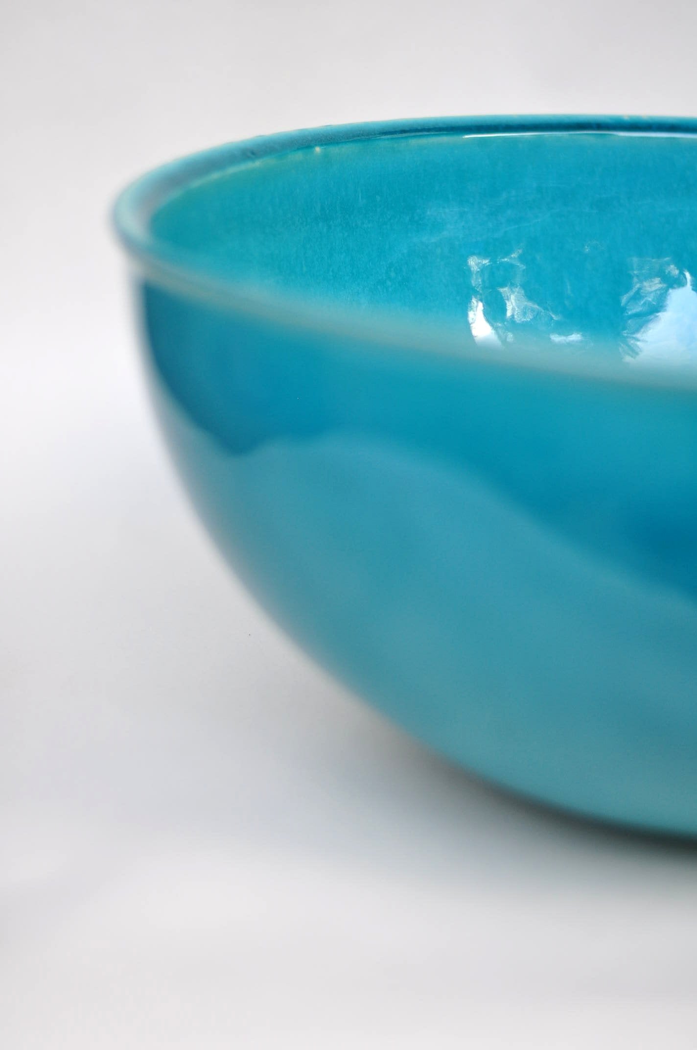 Ø 30cm Small, deep vivid, sea turquoise - Ocean