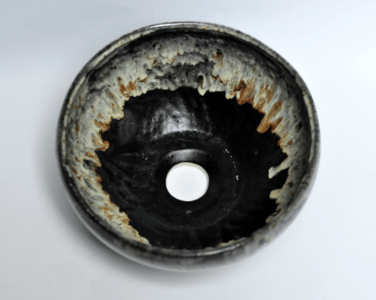 Bathroom Sink Waschbecken Ceramic Sink Lavabo Bowl Sink - Ø 25cm Tiramisu - TATOceramika