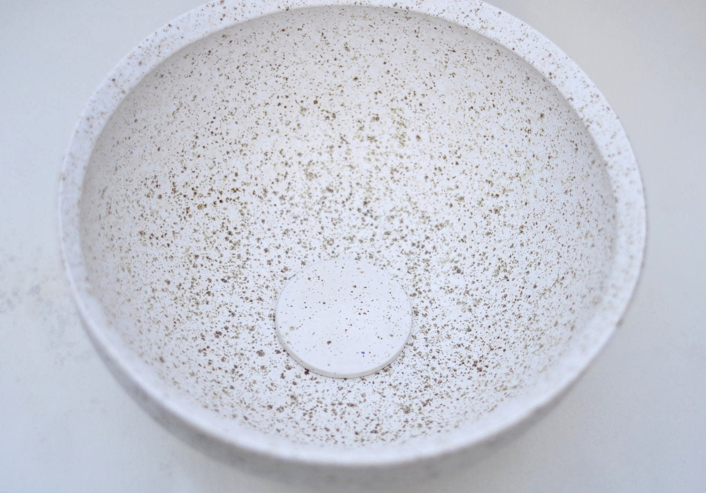 Bathroom Sink Waschbecken Vasque Lavabo - Ø 30 Cappuccino - TATOceramika