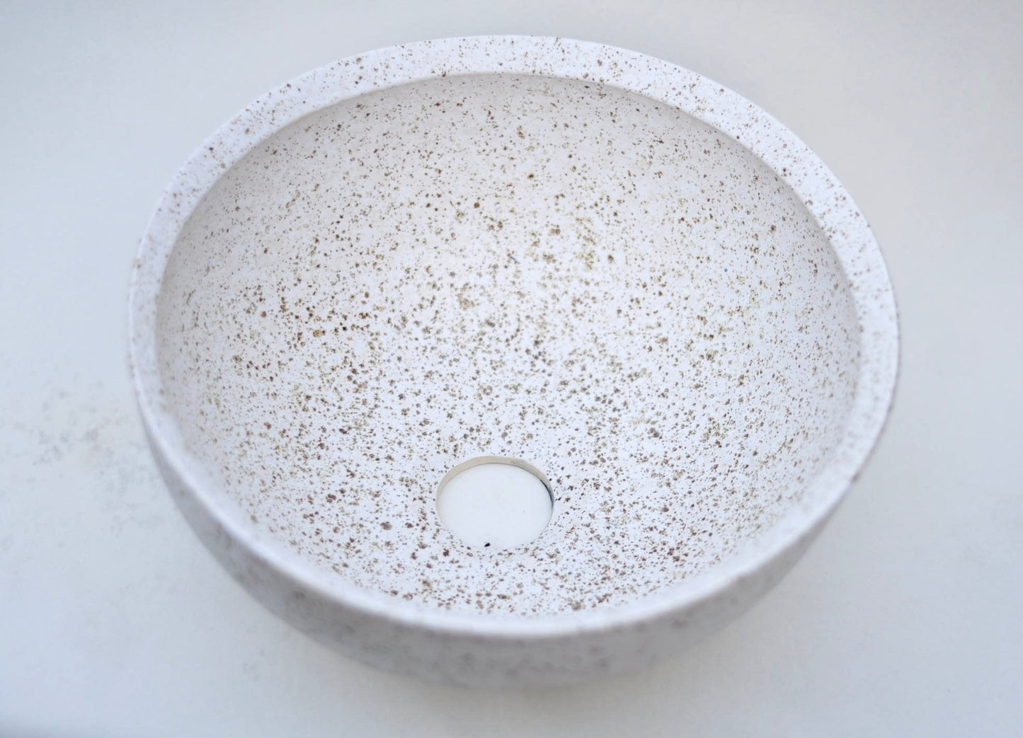 Bathroom Sink Waschbecken Vasque Lavabo - Ø 30 Cappuccino - TATOceramika