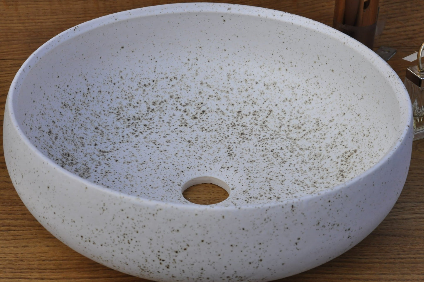 Handmade Bathroom sink Waschbecken Lavabo Sink Bowl - Cappuccino Ø33 cm - TATOceramika