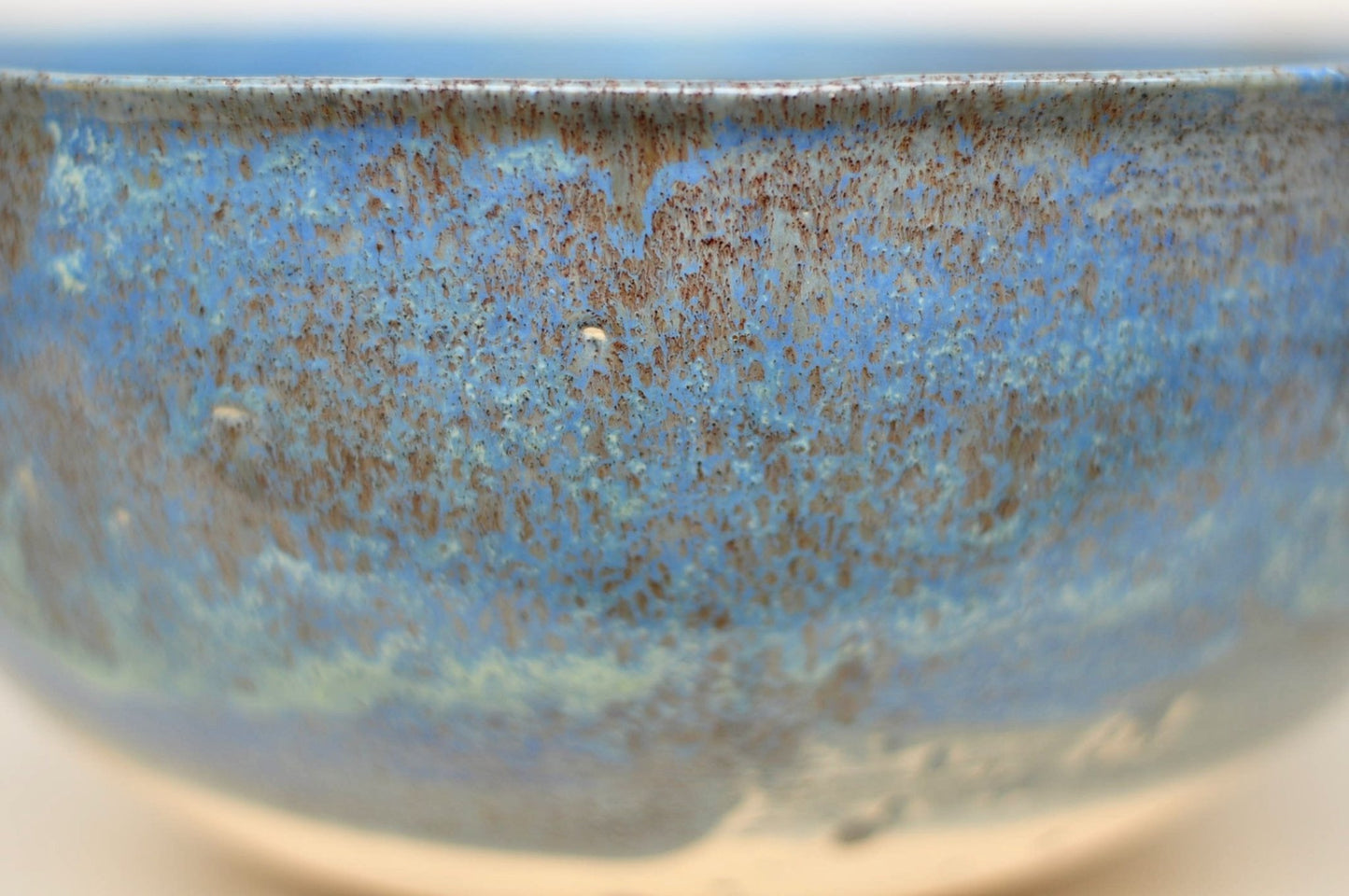 Three - color small semicircular countertop sink - Autumn Blue 30 cm - TATOceramika