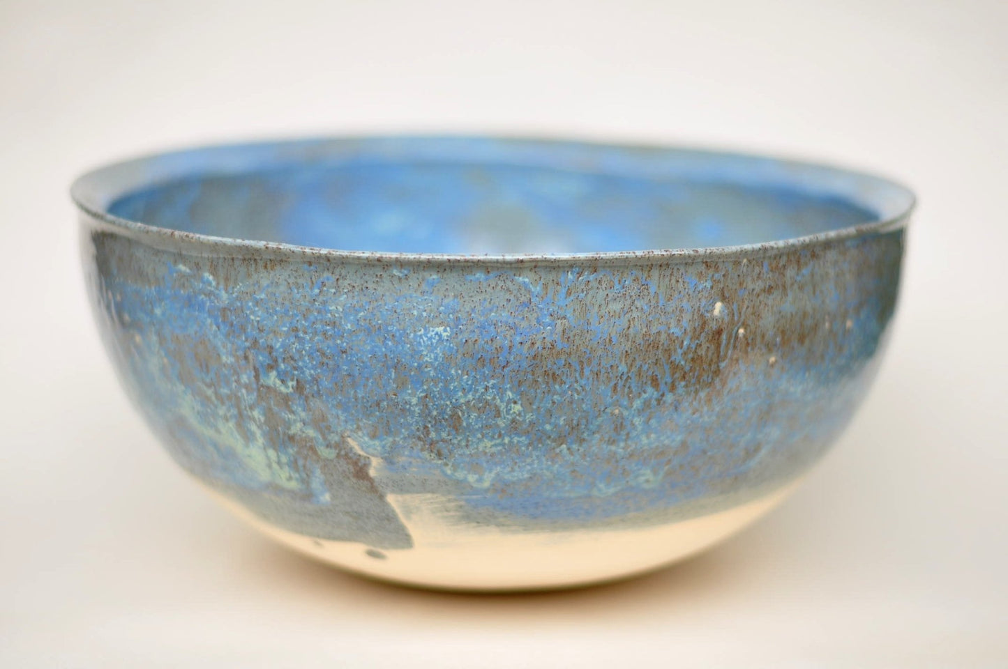 Three - color small semicircular countertop sink - Autumn Blue 30 cm - TATOceramika