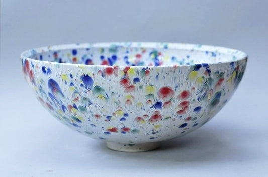 Handmade Ceramic sink - Harlequin - TATOceramika